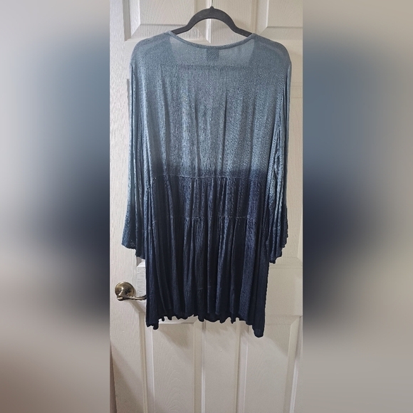 Cal Style Bohemian Woman's Ombre Dress Large NWT - Picture 2 of 10